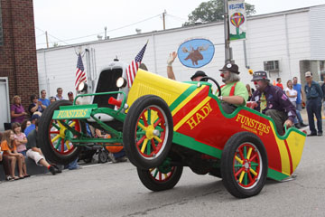 a clown car